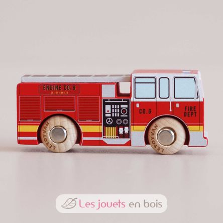 Camión de bomberos Quinn No 44 TV-GT270 Le Toy Van 4