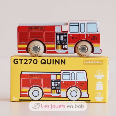 Camión de bomberos Quinn No 44 TV-GT270 Le Toy Van 2