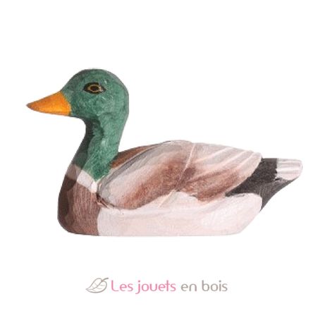 Figura pato en madera WU-40602 Wudimals 1
