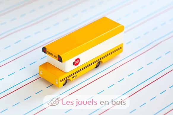 Autobús escolar C-CNDT548 Candylab Toys 6