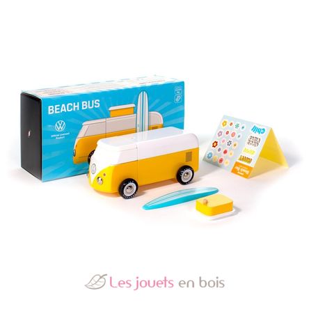 VW Beach Bus amarillo C-BVA235 Candylab Toys 5
