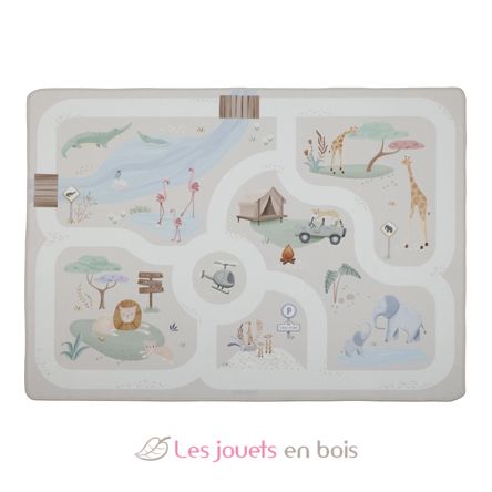 Alfombra de juegos Safari Friends LD7483 Little Dutch 1