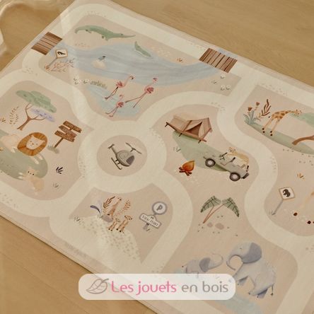 Alfombra de juegos Safari Friends LD7483 Little Dutch 7