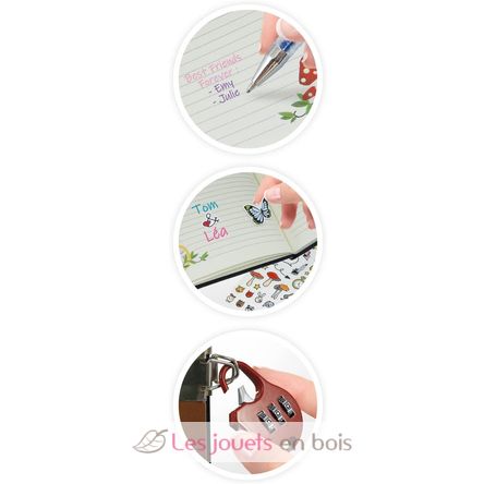 Diario secreto personalizable BUK-NB003 Buki France 6