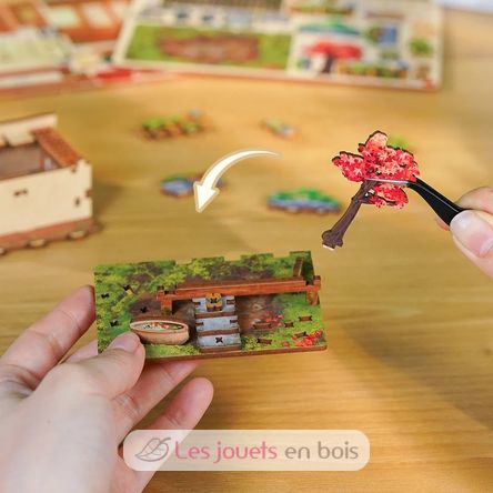 Mini Book Nook Jardín zen CT106 Cartartem 4