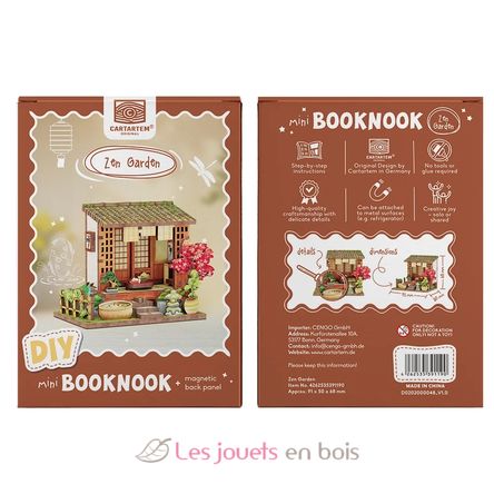 Mini Book Nook Jardín zen CT106 Cartartem 8
