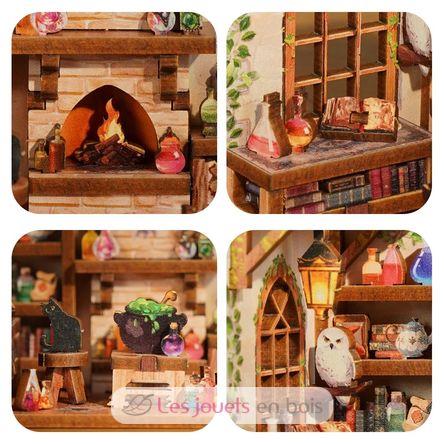 Mini Book Nook Taller de alquimia CT109 Cartartem 6