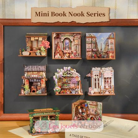 Mini Book Nook Taller de alquimia CT109 Cartartem 9