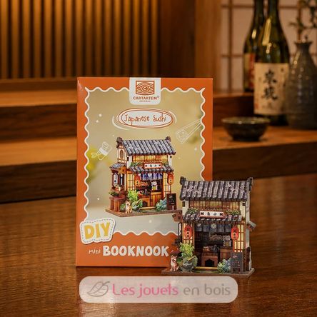 Mini Book Nook Sushi japonés CT112 Cartartem 3