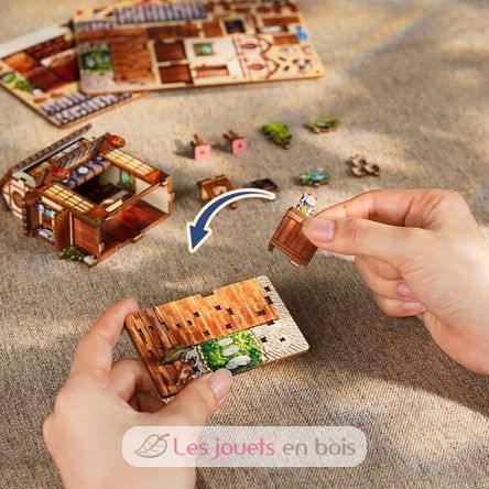 Mini Book Nook Sushi japonés CT112 Cartartem 4