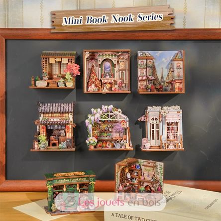 Mini Book Nook Sushi japonés CT112 Cartartem 9