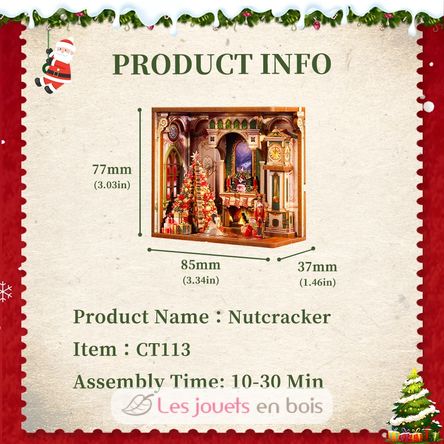 Mini Book Nook El Cascanueces CT113 Cartartem 7