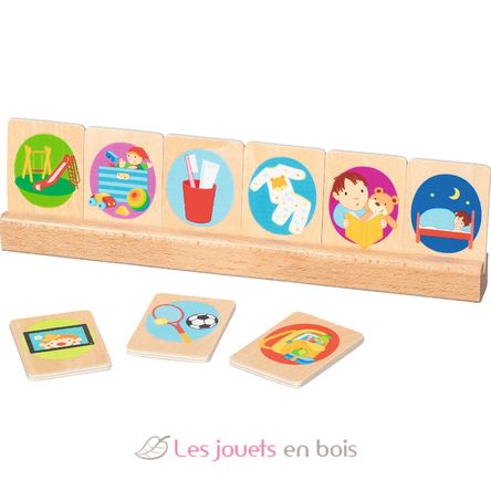 Fichas de rutina diaria para niños GK58292 Goki 4