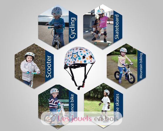 Casque Stars MEDIUM KMH067M Kiddimoto 3