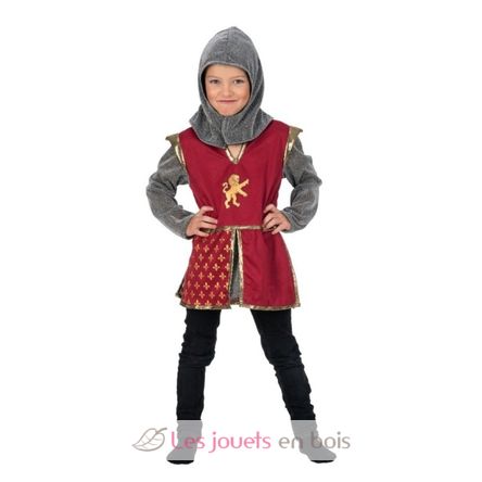 Disfraz Caballero león rojo 116 cm CHAKS-C4667116 Chaks 1