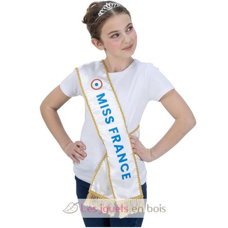 Banda y tiara de Miss Francia CHAKS-14464 Chaks 2