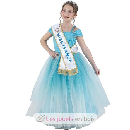 Vestido azul de Miss Francia 128 cm CHAKS-C4723128 Chaks 1