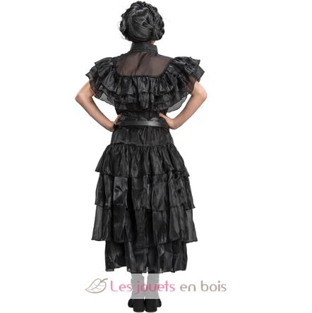 Vestido de gala negro Wednesday Addams 140cm C4629140 Chaks 2