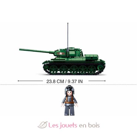 Model Bricks - Tanque T34-85 SL-M38-B0982 Sluban 2