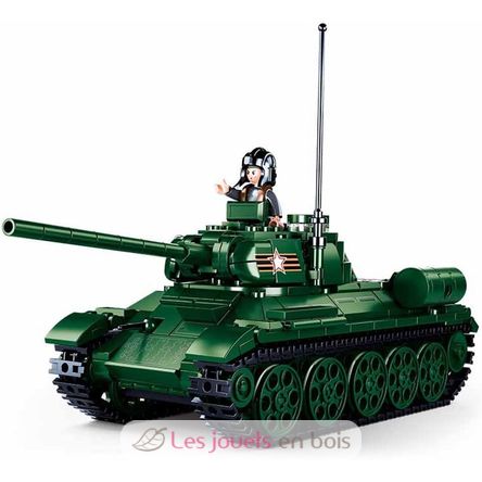 Model Bricks - Tanque T34-85 SL-M38-B0982 Sluban 1