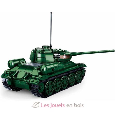 Model Bricks - Tanque T34-85 SL-M38-B0982 Sluban 4