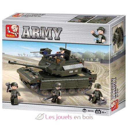 Army - Tanque militar 312 piezas SL-M38-B6500 Sluban 2