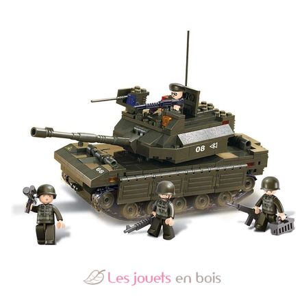 Army - Tanque militar 312 piezas SL-M38-B6500 Sluban 1