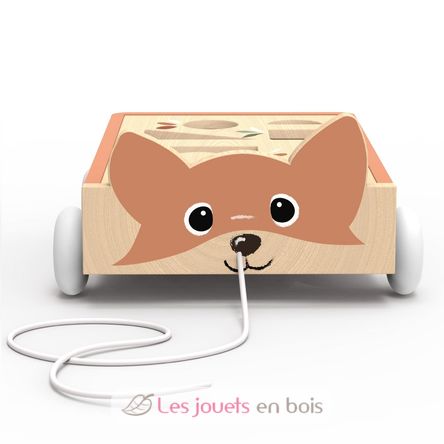 Carrito con bloques zorro SM-SP1035 Speedy Monkey 3