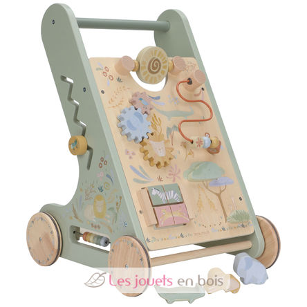 Carrito de actividades Safari Friends LD7432 Little Dutch 2