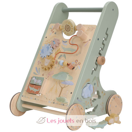 Carrito de actividades Safari Friends LD7432 Little Dutch 3