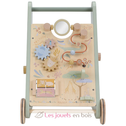 Carrito de actividades Safari Friends LD7432 Little Dutch 5