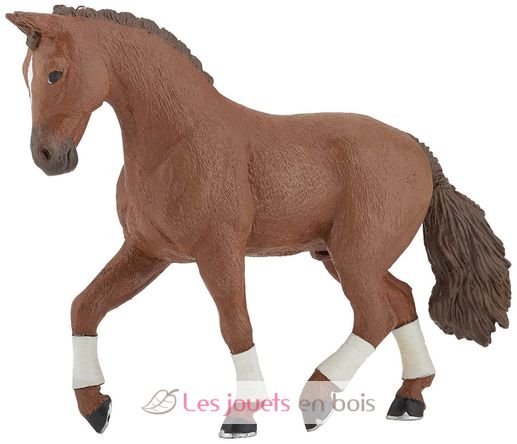 Figura de caballo hannoveriano de castaño PA51556 Papo 1