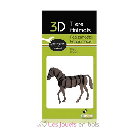 Modelo 3D de papel Caballo FRI-11616 Fridolin 2