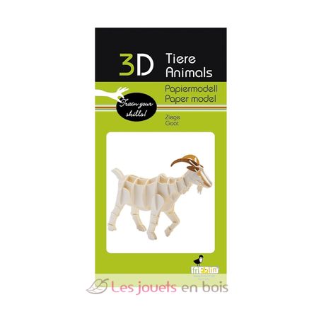 Modelo 3D de papel Cabra FRI-11674 Fridolin 2