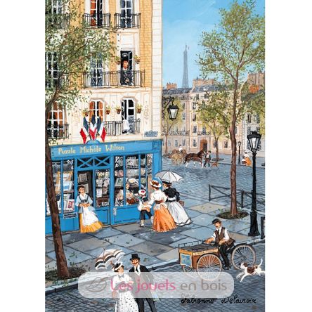En casa de Michèle Wilson de Delacroix K1335-100 Puzzle Michèle Wilson 2