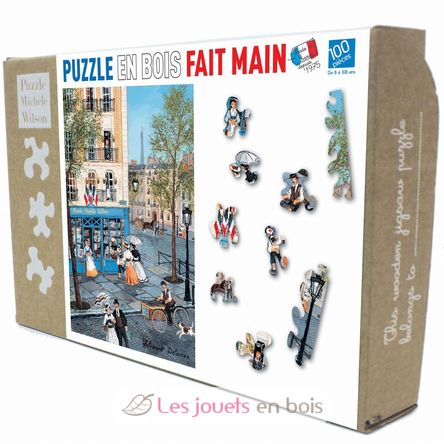 En casa de Michèle Wilson de Delacroix K1335-100 Puzzle Michèle Wilson 1