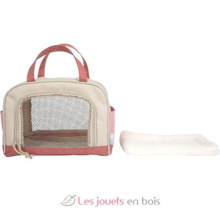 Perro con bolsa y set de cuidados rosa LE12838 Small Foot company 9