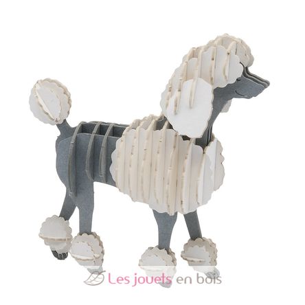 Modelo 3D de papel Caniche FRI-11749 Fridolin 1