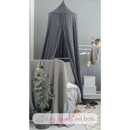 Cielo de cama gris antracita de 230 x 55 x 55 cm EFK135-000-007 JaBaDaBaDo 2