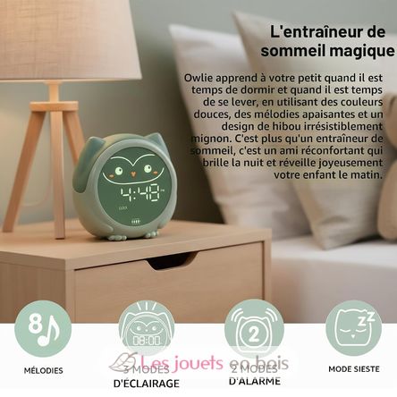 Reloj despertador educativo Owlie Cloudb-1300-SO Cloud b 2