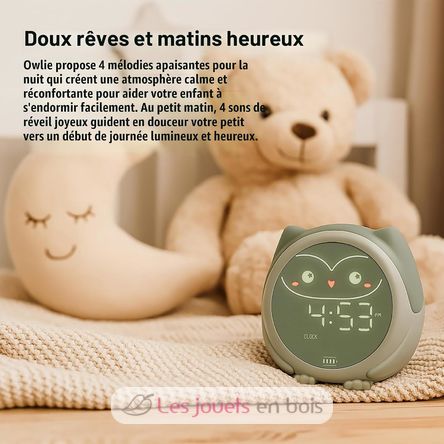 Reloj despertador educativo Owlie Cloudb-1300-SO Cloud b 7