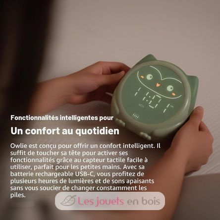 Reloj despertador educativo Owlie Cloudb-1300-SO Cloud b 8