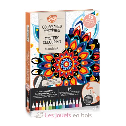 Dibujos misteriosos Mandalas BUK-CM301 Buki France 1