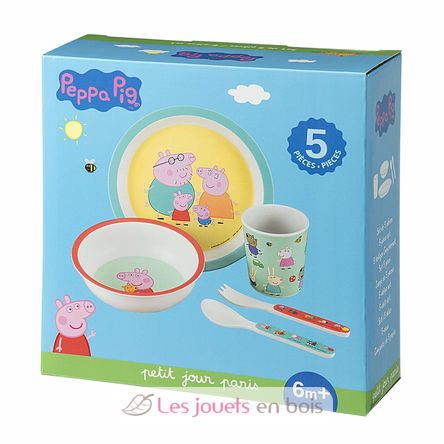 Cofre-regalo para bebé de 5 piezas multicolor PJ-PI701K Petit Jour 2