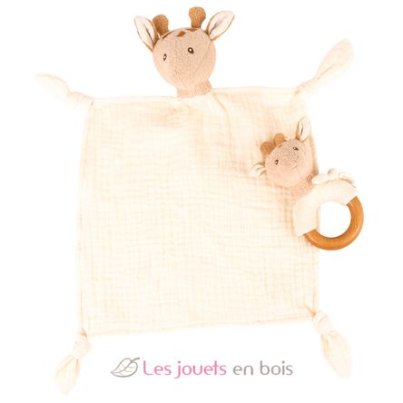 Set de regalo doudou y sonajero Jirafa EG120819 Egmont Toys 1