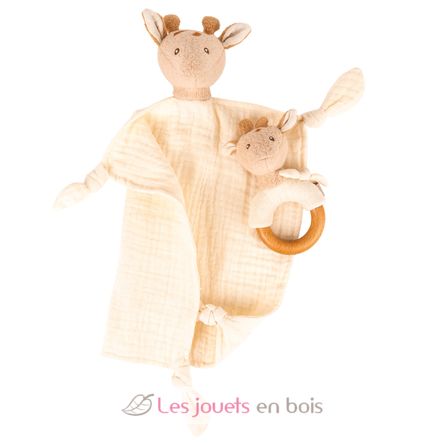 Set de regalo doudou y sonajero Jirafa EG120819 Egmont Toys 4