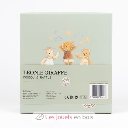 Set de regalo doudou y sonajero Jirafa EG120819 Egmont Toys 9