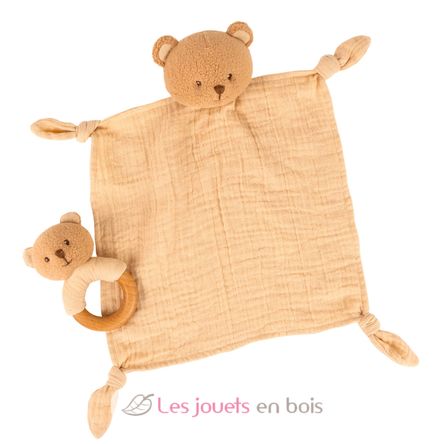 Set de regalo doudou y sonajero Oso EG120818 Egmont Toys 1
