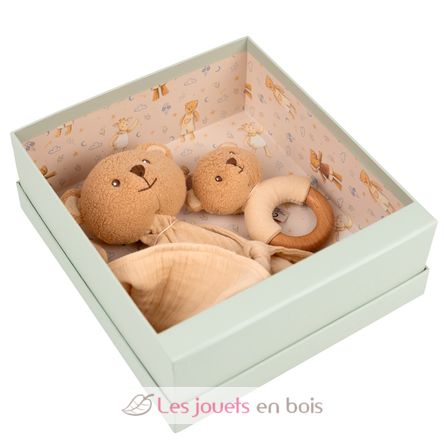 Set de regalo doudou y sonajero Oso EG120818 Egmont Toys 4