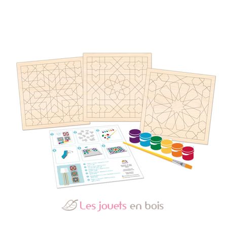 Juego de 3 mosaicos para pintar MAZ16090 Mazafran 2